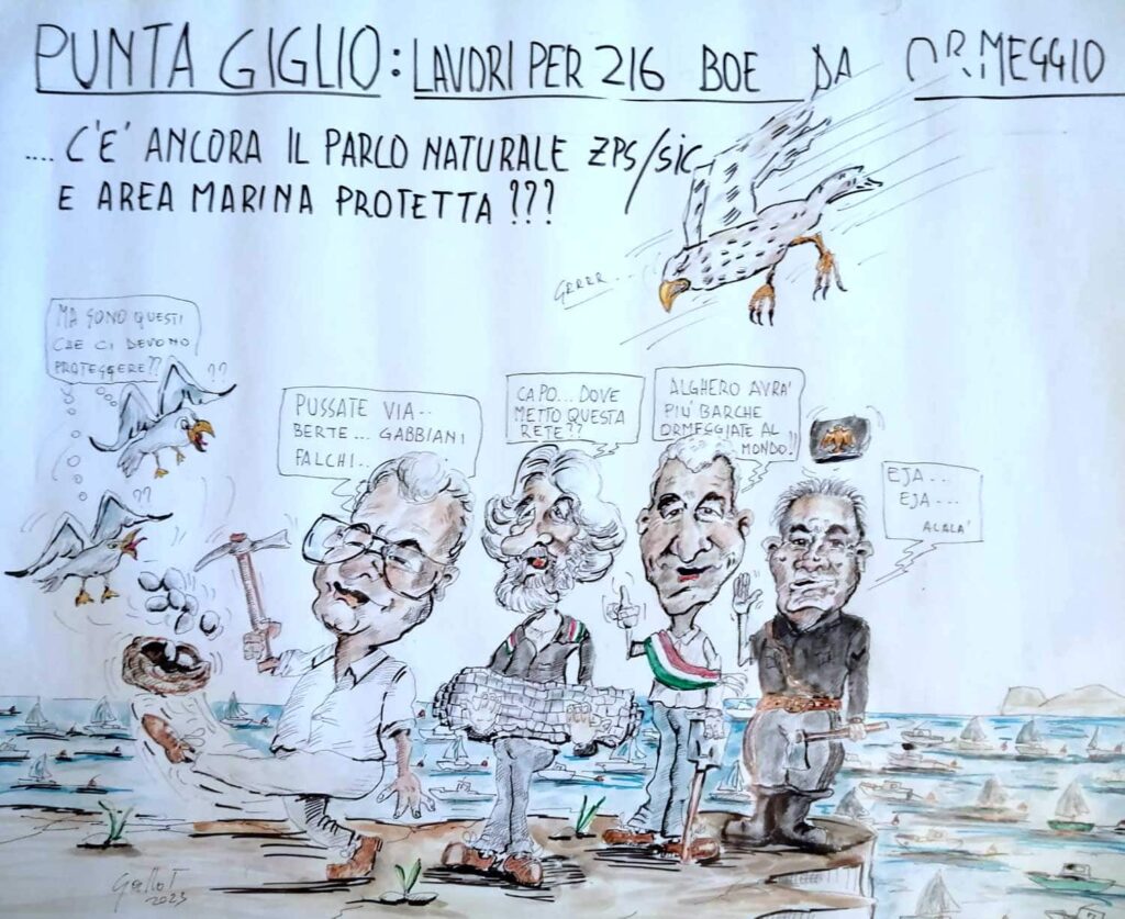 Vignetta Punta Giglio: lavori per 216 boe