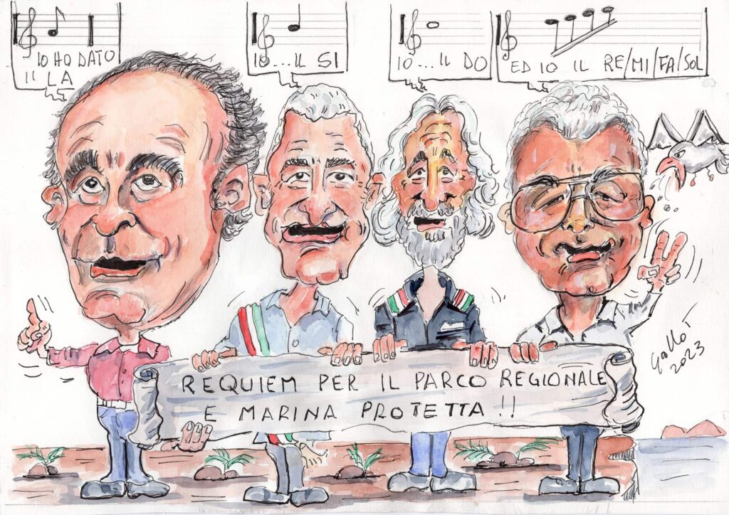 Illustrazione di Antonio Gallo: Requiem